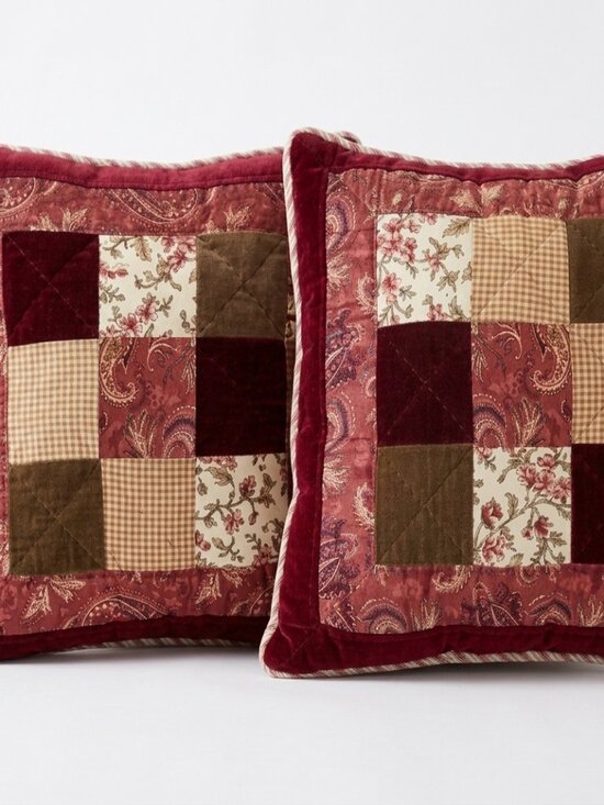 Other - Pair of 2 Patchwork Pillows